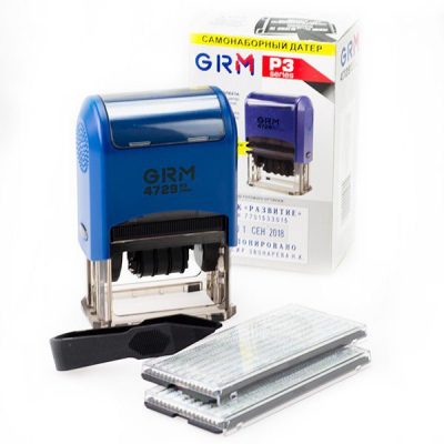 grm-4729-p3-diy САМОНАБОРНЫЙ ДАТЕР GRM 4729 P3 TYPO