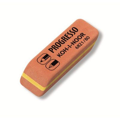 Ластик KOH-I-NOOR PROGRESSO 6821/80 (4B-6H) 41x14x8 мм, каучук