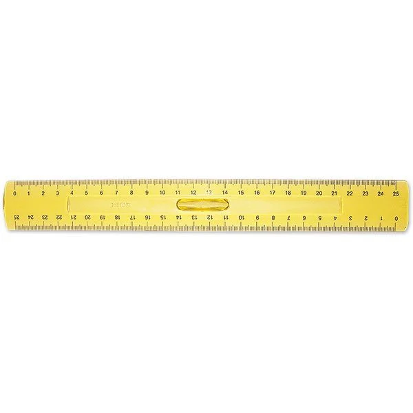 1f0ef90cc2360b45e1e2e7d33aaf263a Линейка 25 см, пластик, с держателем