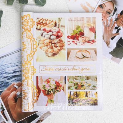 Фотоальбом "Этот счастливый день", 10 магнитных листов размером 12 х 18,7 см