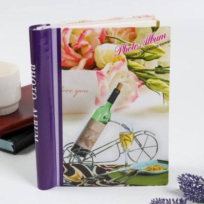 Фотоальбом магнитный на 20 листов "Декор"