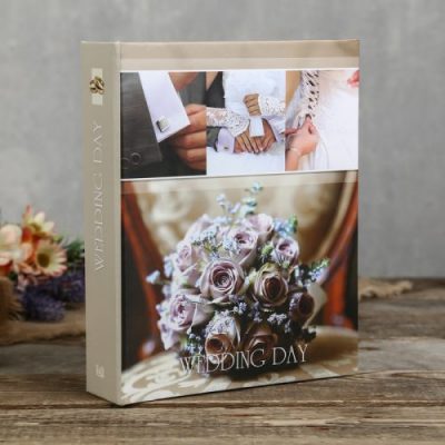 Фотоальбом на 200 фото "Свадебный день"