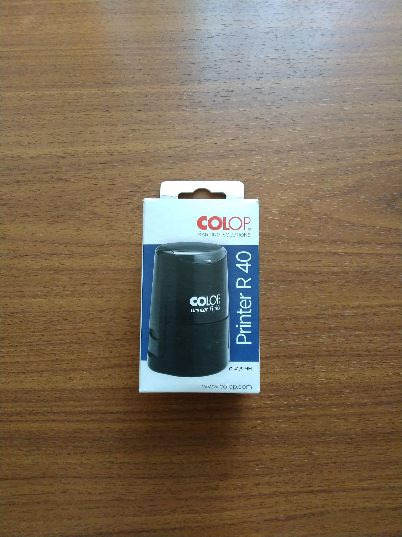 Colop Printer R40 Cover Автоматическая оснастка для печати с защитной крышечкой (диаметр печати 40 мм.) — изображение 2
