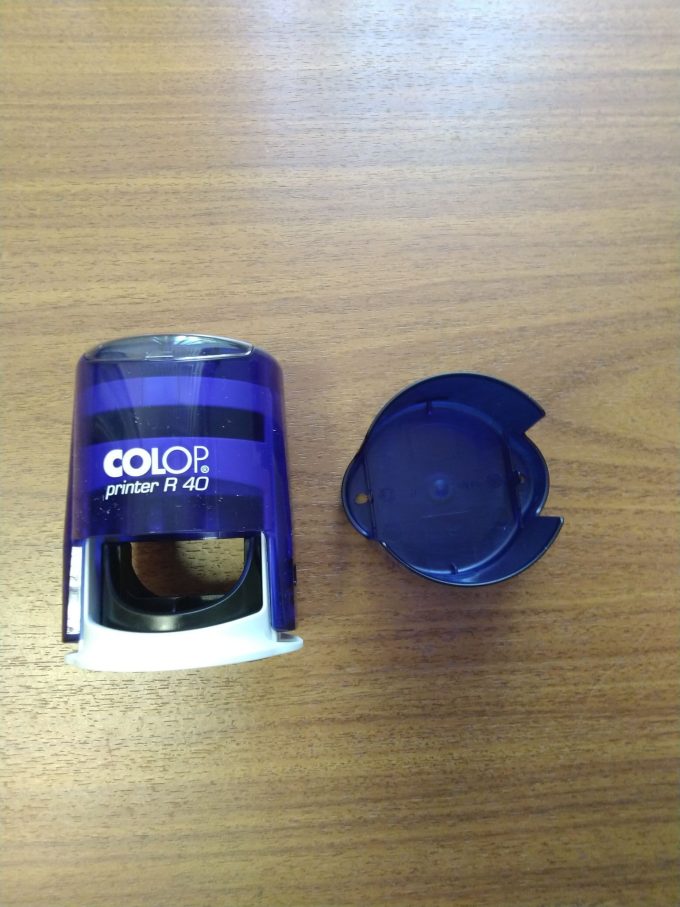 Colop Printer R40 Cover Автоматическая оснастка для печати с защитной крышечкой (диаметр печати 40 мм.) — изображение 6