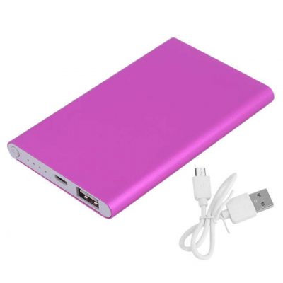 ИМЕННЫЕ POWER BANK С ГРАВИРОВКОЙ (4000 мАч) - Красный