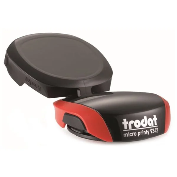 Trodat_9342_red_2_enl Trodat Micro Printy 9342 Оснастка для печати, карманная (диаметр печати 42 мм.) — изображение 2