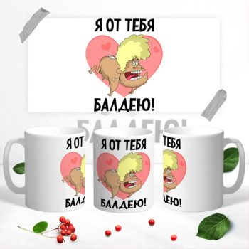 Кружка ДЕНЬ ВЛЮБЛЕННЫХ 14 ФЕВРАЛЯ