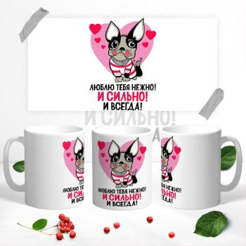 Кружка ДЕНЬ ВЛЮБЛЕННЫХ 14 ФЕВРАЛЯ