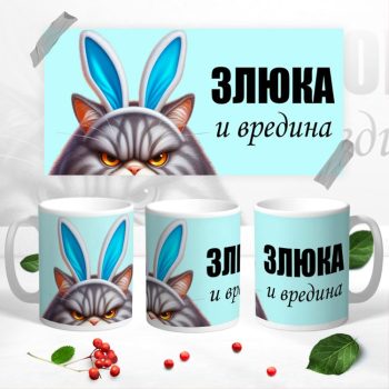 Кружка Злюка и вредина