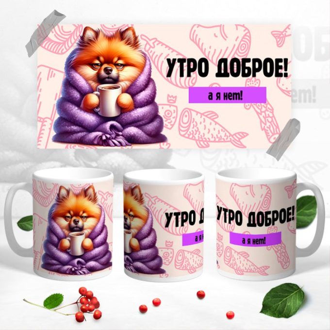 Кружка Доброе утро