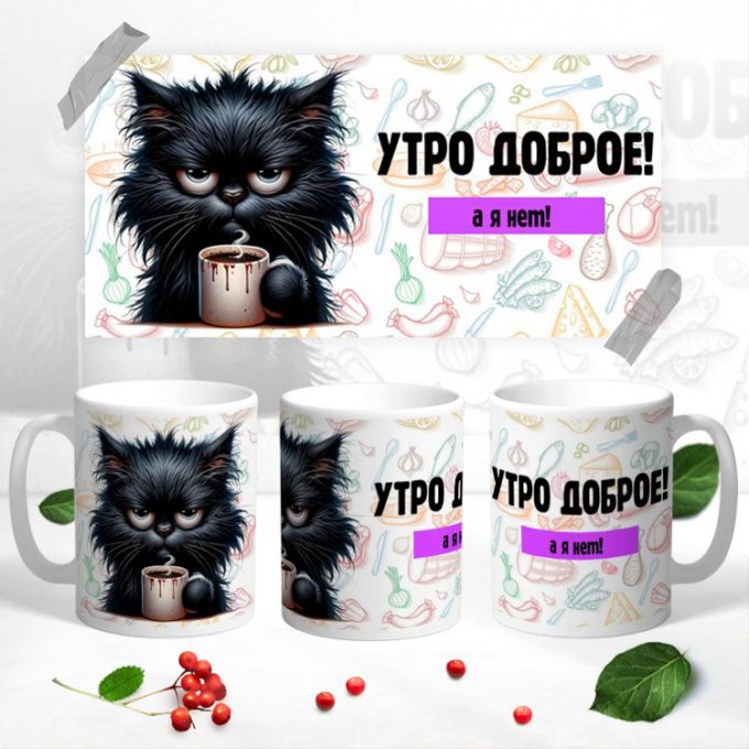 Кружка Доброе утро