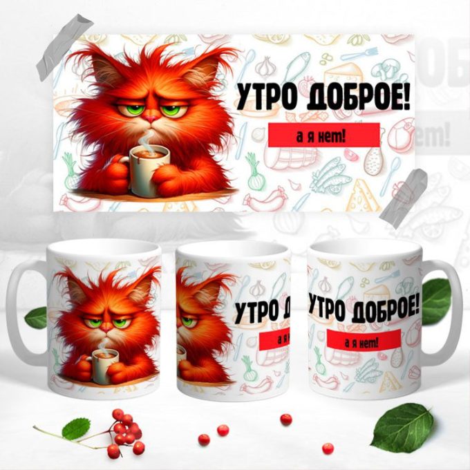 Кружка Доброе утро