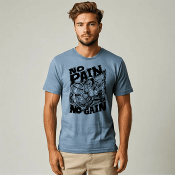 7 tshirt 5 1 350x350 - Футболка голубая для спортсменов — бодибилдинг в стиле