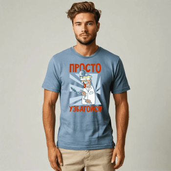 prosto uzbagojsya tshirt 2 350x350 - Футболка Для медиков с приколами