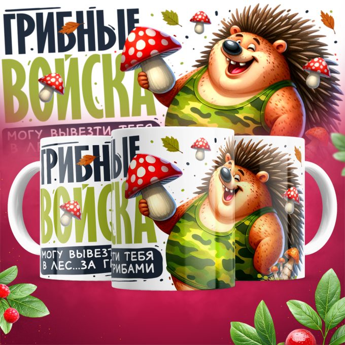 Кружка грибные войска