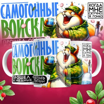 Кружка самогонные войска