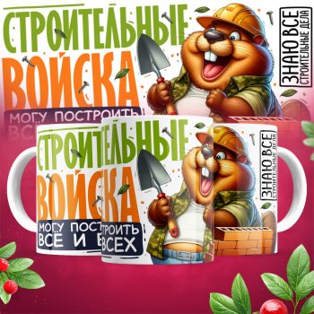 Кружка строительные войска