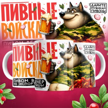 Кружка пивные войска
