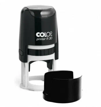 Colop Printer R30 Cover Автоматическая оснастка для печати с защитной крышечкой (диаметр печати 30 мм.)