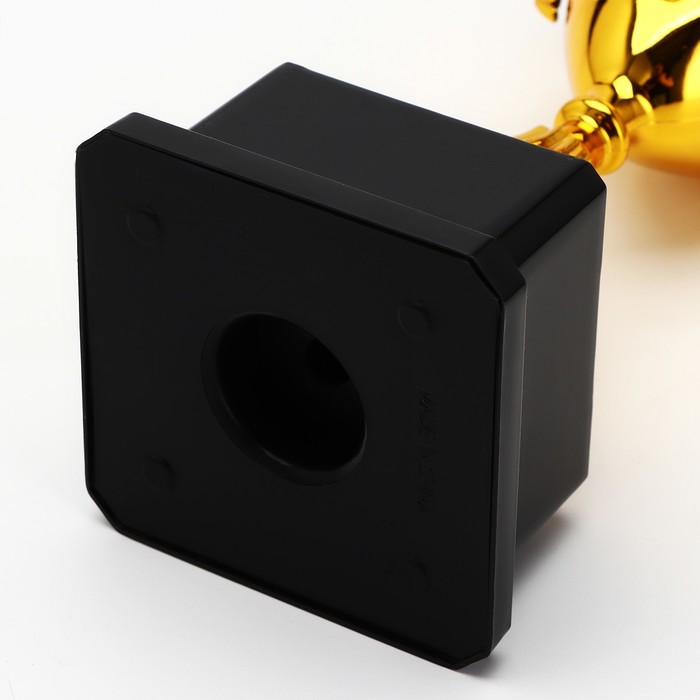 Кубок 045, наградная фигура, золото, подставка пластик, 20×10.6×8 см_5 Кубок 045, наградная фигура, золото, подставка пластик, 20×10.6×8 см, с индивидуальной гравировкой — изображение 5