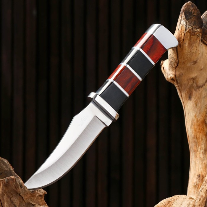 Нож охотничий «Шашки» 19.5 см, клинок 105 мм/2.3 мм_2 Нож охотничий «Шашки» 19.5 см, клинок 105 мм/2.3 мм с гравировкой — изображение 3