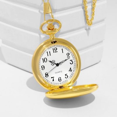 Часы карманные «Классика», кварцевые, циферблат d=4.7 см, под гравировку