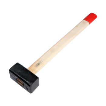 Кувалда кованая «Труд-Вача», удлиненная деревянная рукоятка, 5 кг, с индивидуальной гравировкой