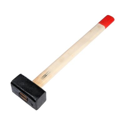 Кувалда кованая «Труд-Вача», удлиненная деревянная рукоятка, 5 кг_0 Кувалда кованая «Труд-Вача», удлиненная деревянная рукоятка, 5 кг, с индивидуальной гравировкой