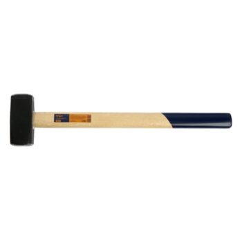 Кувалда кованая ТУНДРА, удлиненная деревянная рукоятка, 3 кг, с индивидуальной гравировкой