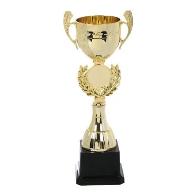 Кубок 175, наградная фигура, золото, подставка пластик, 26.2×9.5×7.7 см, с индивидуальной гравировкой