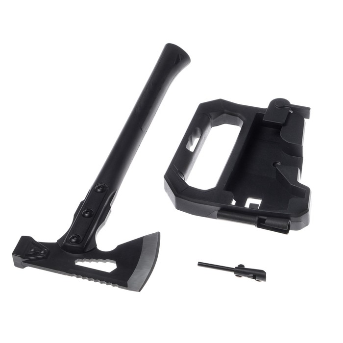 Топор тактический многофункциональный 38 см, 800 г, с подвесом_0 Топор тактический многофункциональный 38 см, 800 г, с подвесом с гравировкой