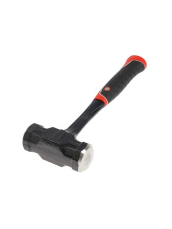 Кувалда ТУНДРА ПРОФИ, цельнокованая, двухкомпонентная рукоятка, магнит, 2 кг, с индивидуальной гравировкой