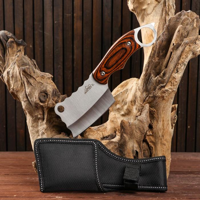 Топорик туристический «Мастер К» с кольцом, 250 г, 21×5.5 см_0 Топорик туристический «Мастер К» с кольцом, 250 г, 21×5.5 см с гравировкой