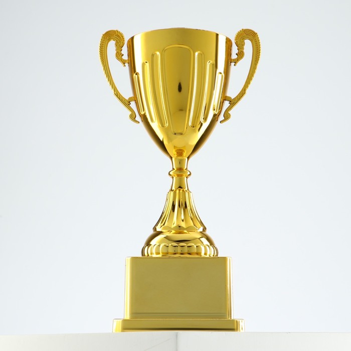 Кубок 092, наградная фигура, золото, подставка пластик, 19.8 см_1 Кубок 092, наградная фигура, золото, подставка пластик, 19.8 см, с индивидуальной гравировкой