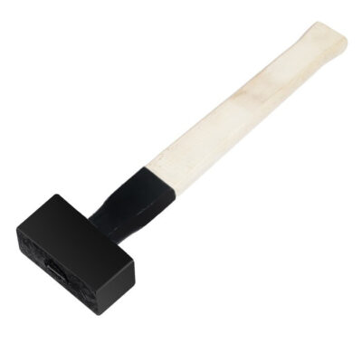 Кувалда литая ЛОМ, 3 кг, деревянная рукоятка, с индивидуальной гравировкой