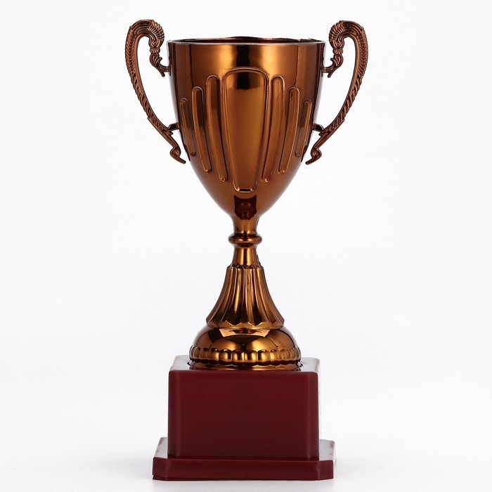 Кубок 045, наградная фигура, бронза, подставка пластик, 20×10.6×8 см_2 Кубок 045, наградная фигура, бронза, подставка пластик, 20×10.6×8 см, с индивидуальной гравировкой — изображение 2