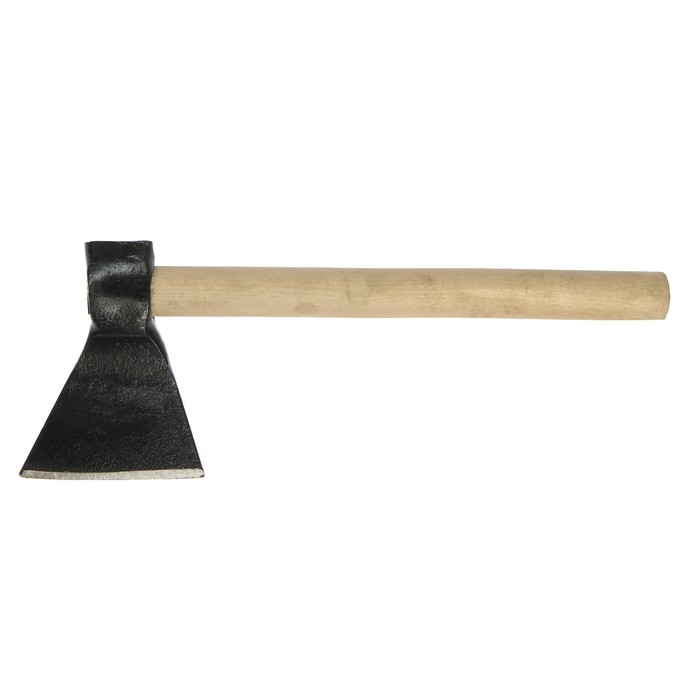 Топор кованый ТУНДРА, туристический, укороченное топорище 350 мм, 600 г_4 Топор кованый ТУНДРА, туристический, укороченное топорище 350 мм, 600 г с гравировкой — изображение 5