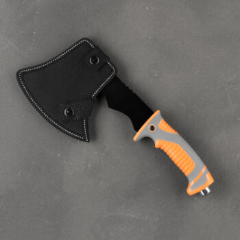 Топорик туристический с гаечными ключами, черный, 400 г, 28×11 см с гравировкой