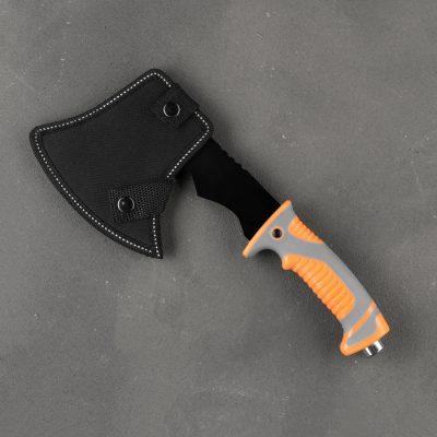 Топорик туристический с гаечными ключами, черный, 400 г, 28×11 см с гравировкой