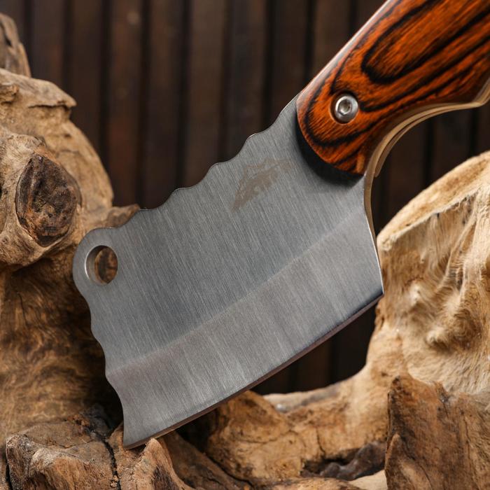 Топорик туристический «Мастер К» с кольцом, 250 г, 21×5.5 см_2 Топорик туристический «Мастер К» с кольцом, 250 г, 21×5.5 см с гравировкой — изображение 3