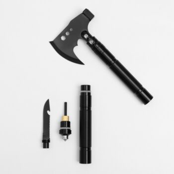 Топор тактический многофункциональный с гравировкой