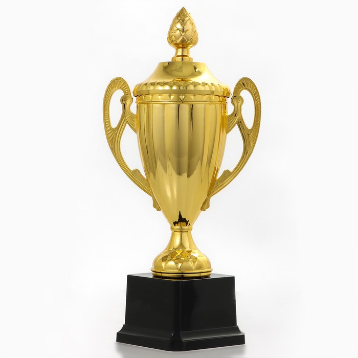 Кубок 084, наградная фигура, золото, подставка пластик, 25 см_3 Кубок 084, наградная фигура, золото, подставка пластик, 25 см, с индивидуальной гравировкой — изображение 3