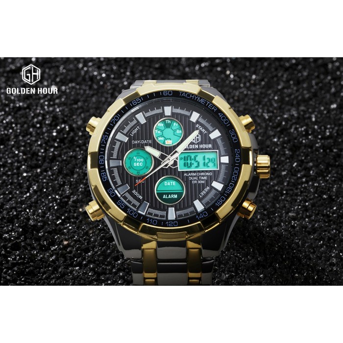 Часы наручные электронные, d-3.7 см, с будильником, календарем, подсветкой, 1 АТМ_4 Часы наручные электронные, d-3.7 см, с будильником, календарем, подсветкой, 1 АТМ, с индивидуальной гравировкой — изображение 5