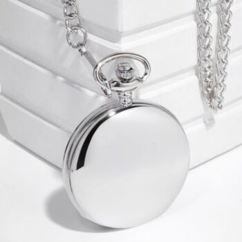 Часы карманные «Классика», кварцевые, длина цепочки 40 см, циферблат d=4.5 см, с гравировкой