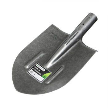 Лопата штыковая острая, тулейка 40 мм, рельсовая сталь, без черенка, Greengo с гравировкой