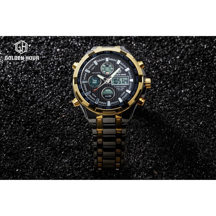 Часы наручные электронные, d-3.7 см, с будильником, календарем, подсветкой, 1 АТМ_5 Часы наручные электронные, d-3.7 см, с будильником, календарем, подсветкой, 1 АТМ, с индивидуальной гравировкой — изображение 6