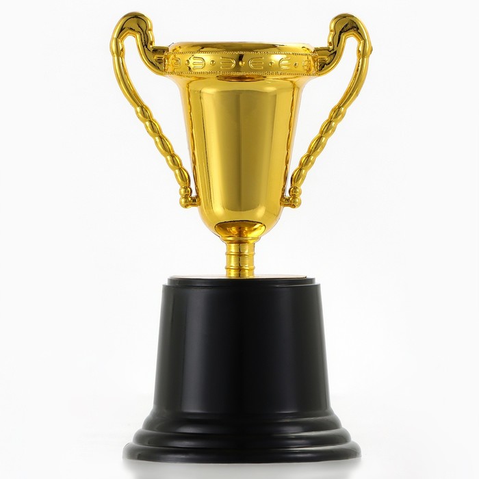 Кубок 063 В, наградная фигура, золото, подставка пластик, 14.5 см_2 Кубок 063 В, наградная фигура, золото, подставка пластик, 14.5 см, с индивидуальной гравировкой — изображение 2