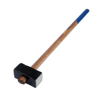 Кувалда кованая ТУНДРА, удлиненная деревянная рукоятка, 5 кг_1 Кувалда кованая ТУНДРА, удлиненная деревянная рукоятка, 5 кг, с индивидуальной гравировкой