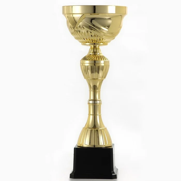 Кубок 134C, наградная фигура, золото, подставка пластик, 30×10×8.5 см_2 Кубок 134C, наградная фигура, золото, подставка пластик, 30×10×8.5 см, с индивидуальной гравировкой — изображение 2