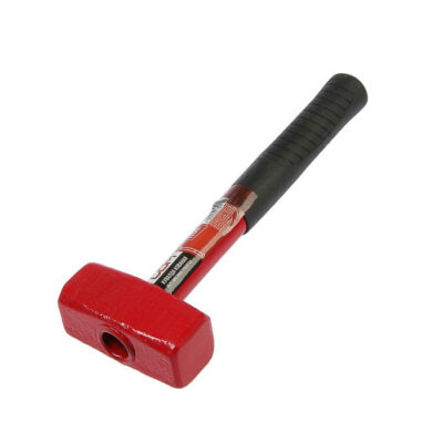 Кувалда ЛОМ, металлическая обрезиненная рукоятка, 1.25 кг, с индивидуальной гравировкой